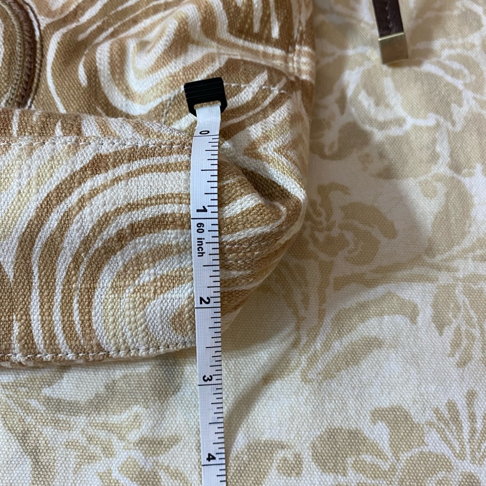 Coach tote - EUC - zipper closure- canvas - Picture 13 of 13